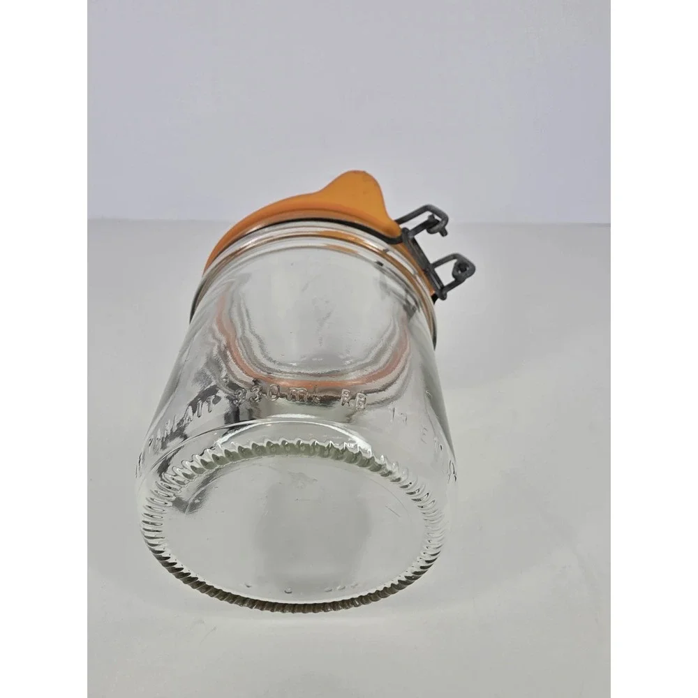 LE PARFAIT SUPER‎ 330ml Glass Canning Jar Canister VTG Wire Bale France